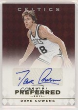2011-12 Panini Preferred 16/49 Dave Cowens #38 Auto HOF uk2