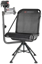 Bog Pod DeathGrip 360 Rest Chair Black Extendable Legs 400 Lb Capacity