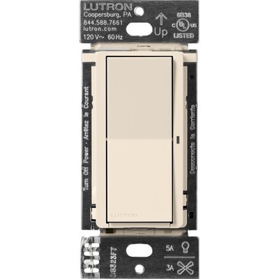 Lutron Claro Smart Light Switch for Caseta Lighting, for LED Lights, Fans, 5 ...