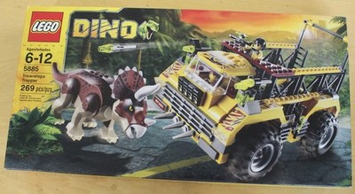 DAMAGED/SEALED BOX LEGO 5885 Dino Triceratops Trapper 2012 | eBay