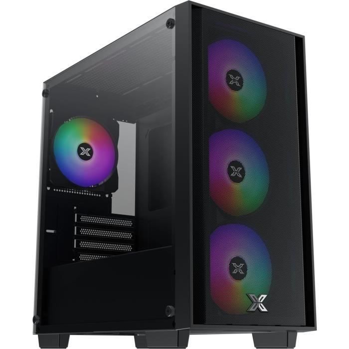 Boîtier PC compact Xigmatek Nyx Air II Noir pour résoudre les problèmes de place