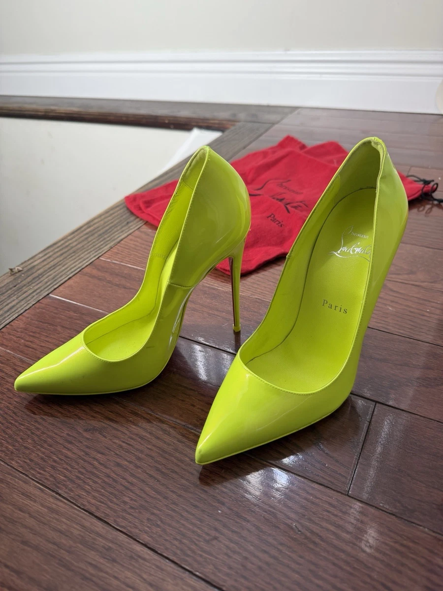 Christian Louboutin ネオンイエロー ハイヒール Christian Louboutin Yellow Shoes for Women for sale | eBay