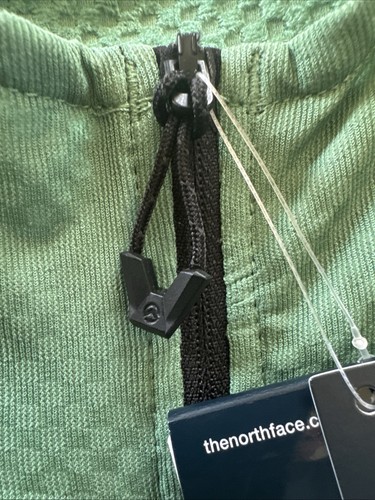 North Face Summit Series FutureFleece 1/2 Zip Deep Grass Green Mens New Large - Picture 8 of 8