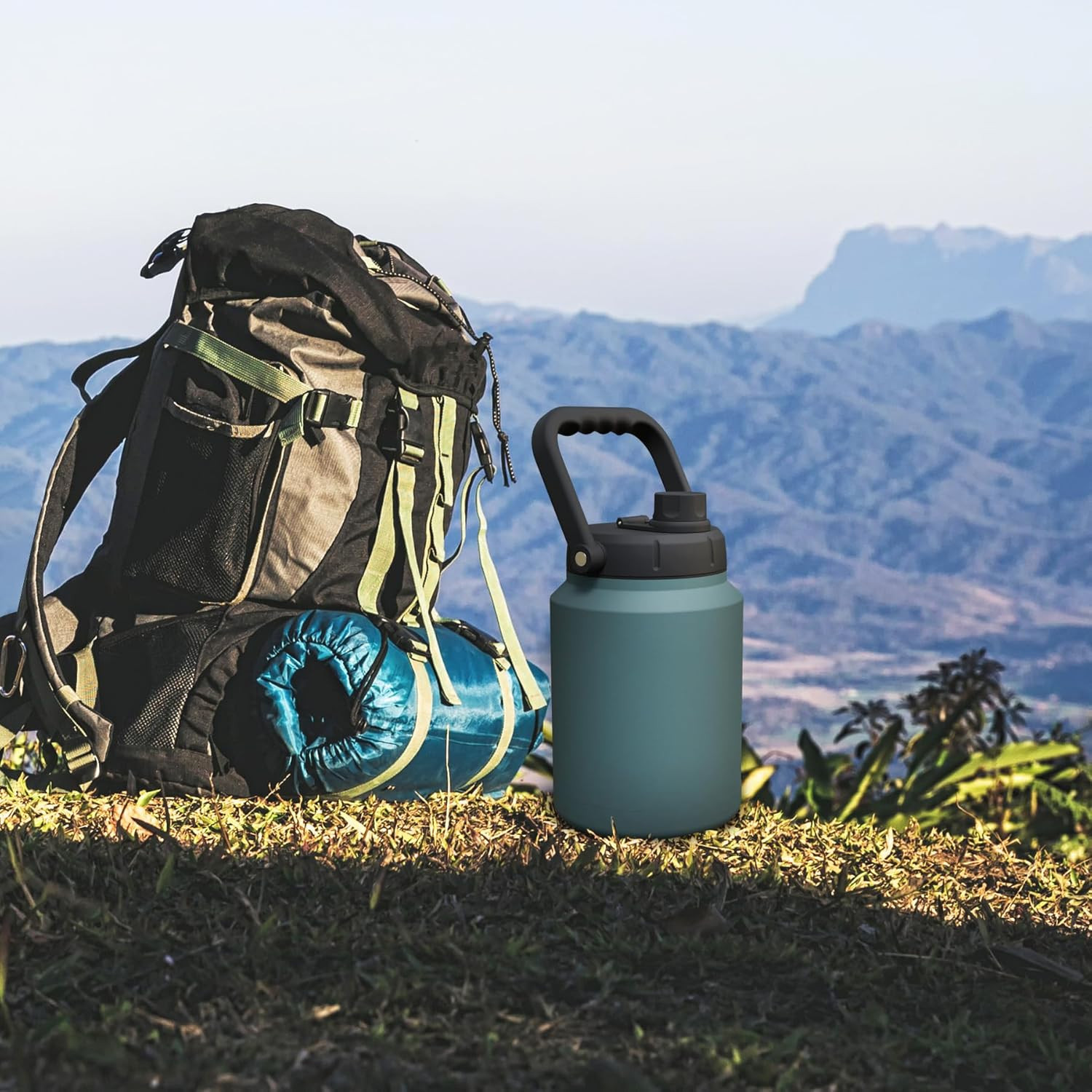 Mighty Jug 2L Insulated Water Bottle for Hot & Cold Outdoor Drinks