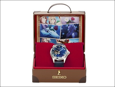 Violet Evergarden x Seiko mechanische Armbanduhr Story 5 Modell Uhr UK Business