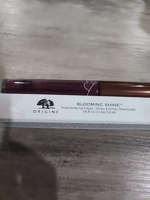 Origins Blooming Shine Lip Glaze 12 Midnight Orchid 0.09oz/2.6ml NIB