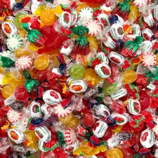 Old-Fashioned Hard Candy Assortment - 2 Pound Bulk Pack (About 130 Count) - S...