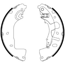 Bremsbackensatz hinten für VW ID.3 E11 24542857