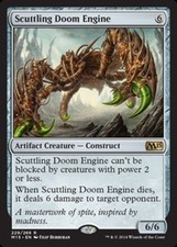x1 Scuttling Doom Engine - Foil R MTG Magic 2015 M/NM, English
