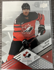 2024 Team Canada Juniors Noah Warren - Anaheim Ducks #53 base