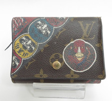 Auth LOUIS VUITTON Monogram print Portefeuille Victorine Trifold Wallet F 46800