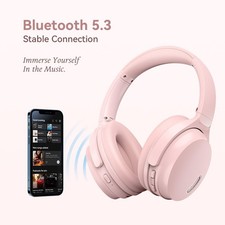 Headphone ANC Noise Cancelling Wireless Bluetooth 5.3 Over-Ear  40HRS 