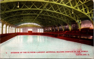 Cleveland, OH Elysium Arena/Int./1909/Skating Rink/Demolished 1951/Defunct -A135