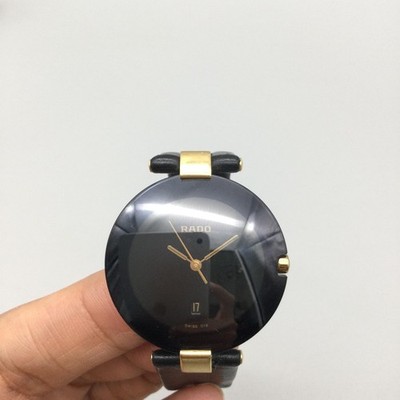 Rado La Coupole Mens Watch 32mm Date Sapphire Crystal BROKEN STRAP