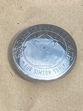 Tankdeckel für original DDR Moped Simson S51,550, Schwalbe, Star Silbervase 6tag