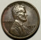 1927 Lincoln Wheat Cent — Uncirculated MS BN