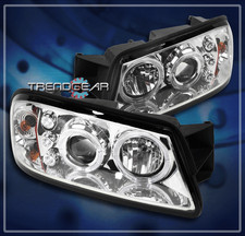 2000-2005 Chevy Impala Halo Led Projector Headlight Lamp Set 2001 2002 2003 2004
