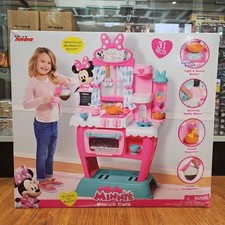 Disney Minnie Mouse Brunch Cafe Play Kitchen Set Toys for Girls 3 Years Kids