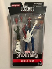 2017 Hasbro Marvel Legends Spider-Punk Action Figure Lizard BAF NEW SEALED Cib