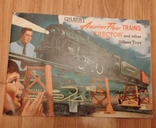 1954 American Flyer Trains Erector and Other Gilbert Toys Catalog D1760