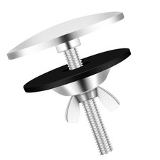Kitchen Sink Hole Cover 2 Inch Stainless Steel Faucet Hole Cover Tap Hole Pla...