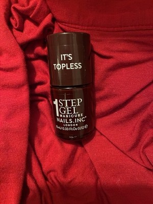 Nails Inc 1 Step Gel Manicure It's Topless Nagellack Billie Shade 10ml BN