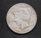 1922-S Peace  silver dollar  vf