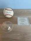Johnny Bench Single Signed Baseball ONL HOF Reds With COA