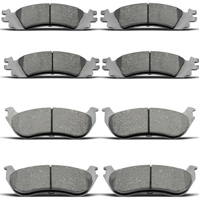 evkingauto front rear Ceramic Brakes Pads Set Compatible with 2006-2010 Ford... 