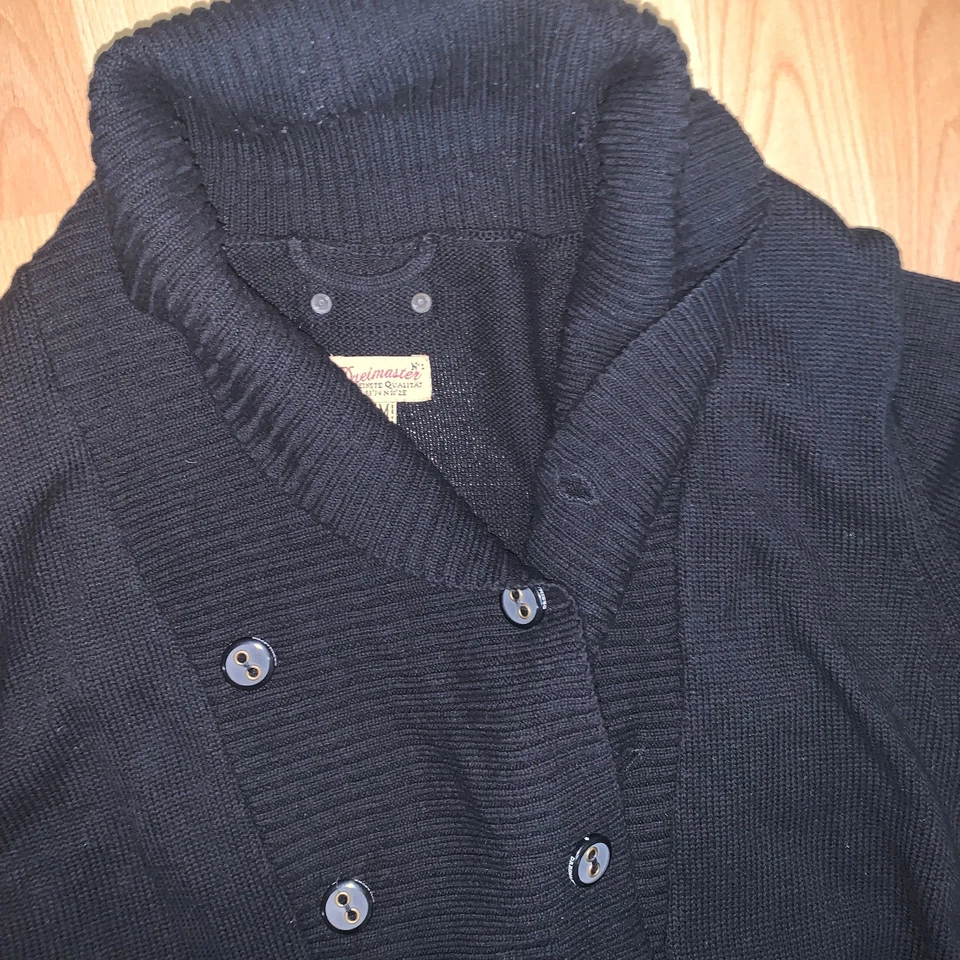 Dreimaster Strickjacke Damen Gr. M schwarz Matrosenstil Damenbekleidung - Bild 2 von 2
