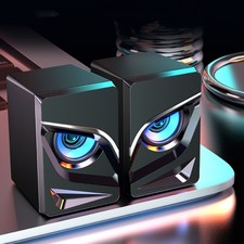 Desktop Computer Sound Bar Speakers with Compact Maneuverable Size Bluetooth Spe