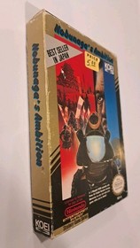 NOBUNAGA'S AMBITION Nintendo NES Complete CIB W/ Poster Map Manual Registration