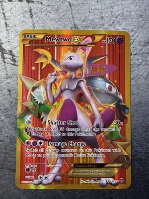 Mewtwo EX (164 Secret Full Art) 164/162 Breakthrough Holo