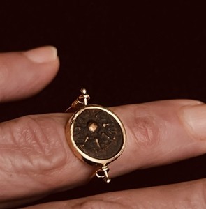 14k Gold Antique Coin