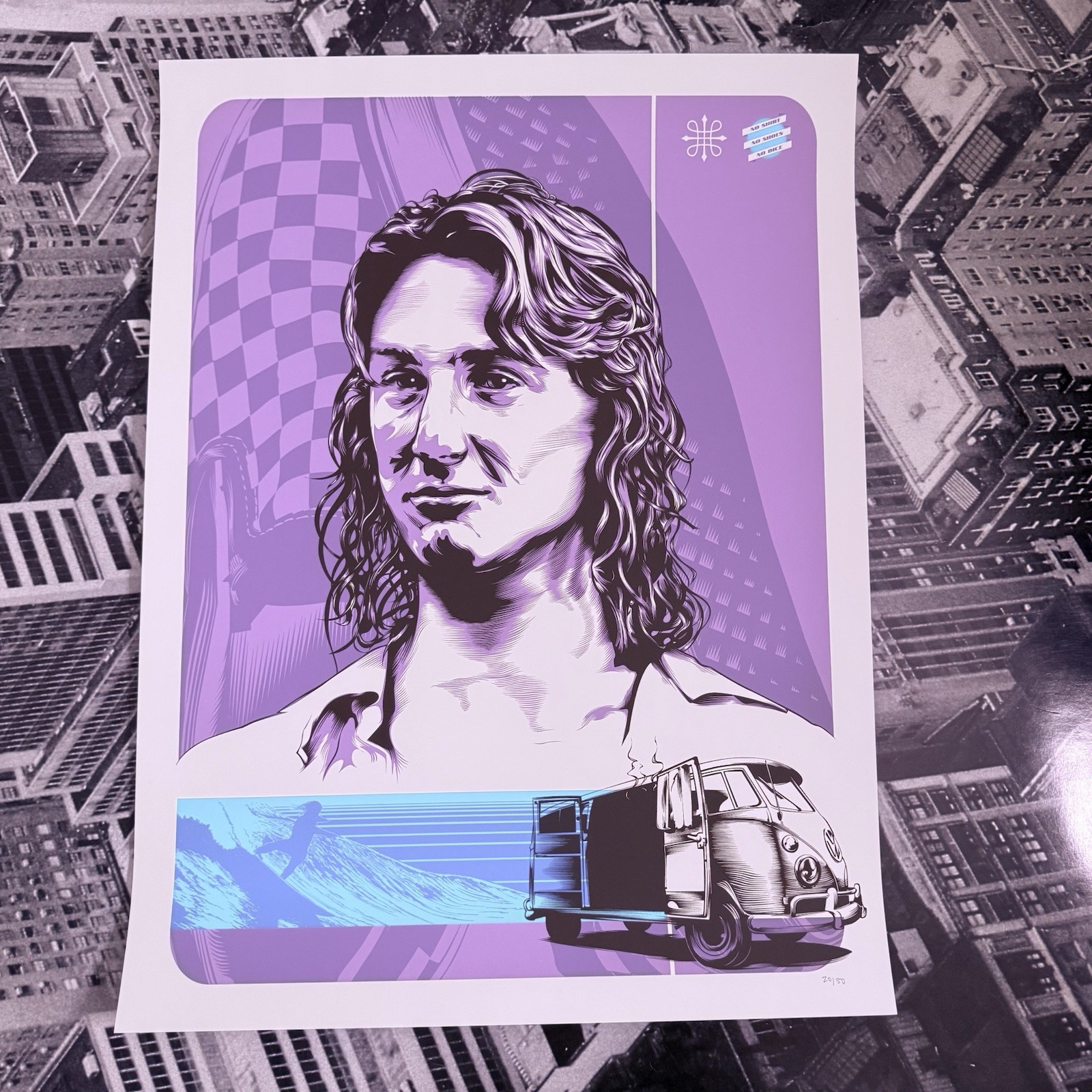 Gallery 1988 | Jeff Boyes | Spicoli | Variant | Fast Times | New | S/N # 25 / 50