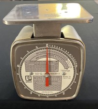 VINTAGE PELOUZE 5 LB. POSTAL SCALE MODEL Z-5 GREAT CONDITION