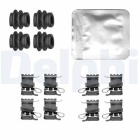 Delphi ZubehöRsatz, Scheibenbremsbelag LX0845 FüR Mitsubishi