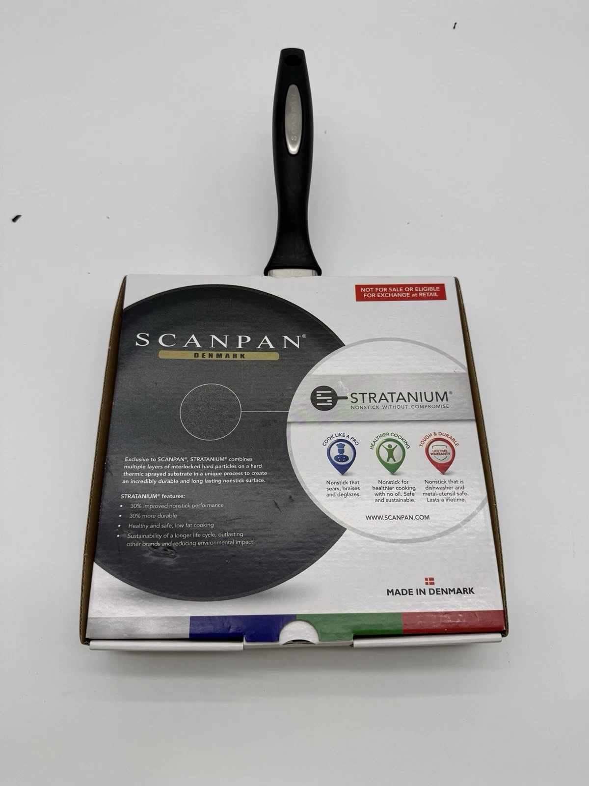 New In Box Scanpan ES5 nonstick 8in skillet