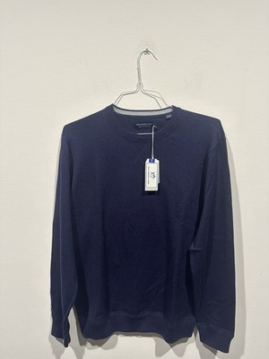 Southern Tide Cool Jade 2.0 Men's Pullover Sweater Large NWT Navy Blue 