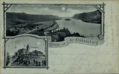 Moonlight mat litho Cranenburg Kranenburg an der Oste,... - 4773257