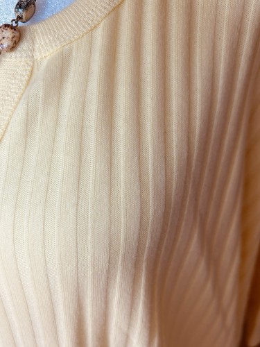 Roamans Butter Yellow T-Shirt Dress Plus Size 0 - Picture 4 of 8