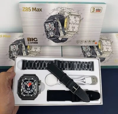 Z85 MAX BIG 2.04 smart watch for iphone ios android phone unlock