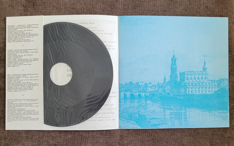 Cityvox Schallfolie & Booklet, Impressionen um Dresden, Theo Schumann, Spielhaus - Bild 4 von 4