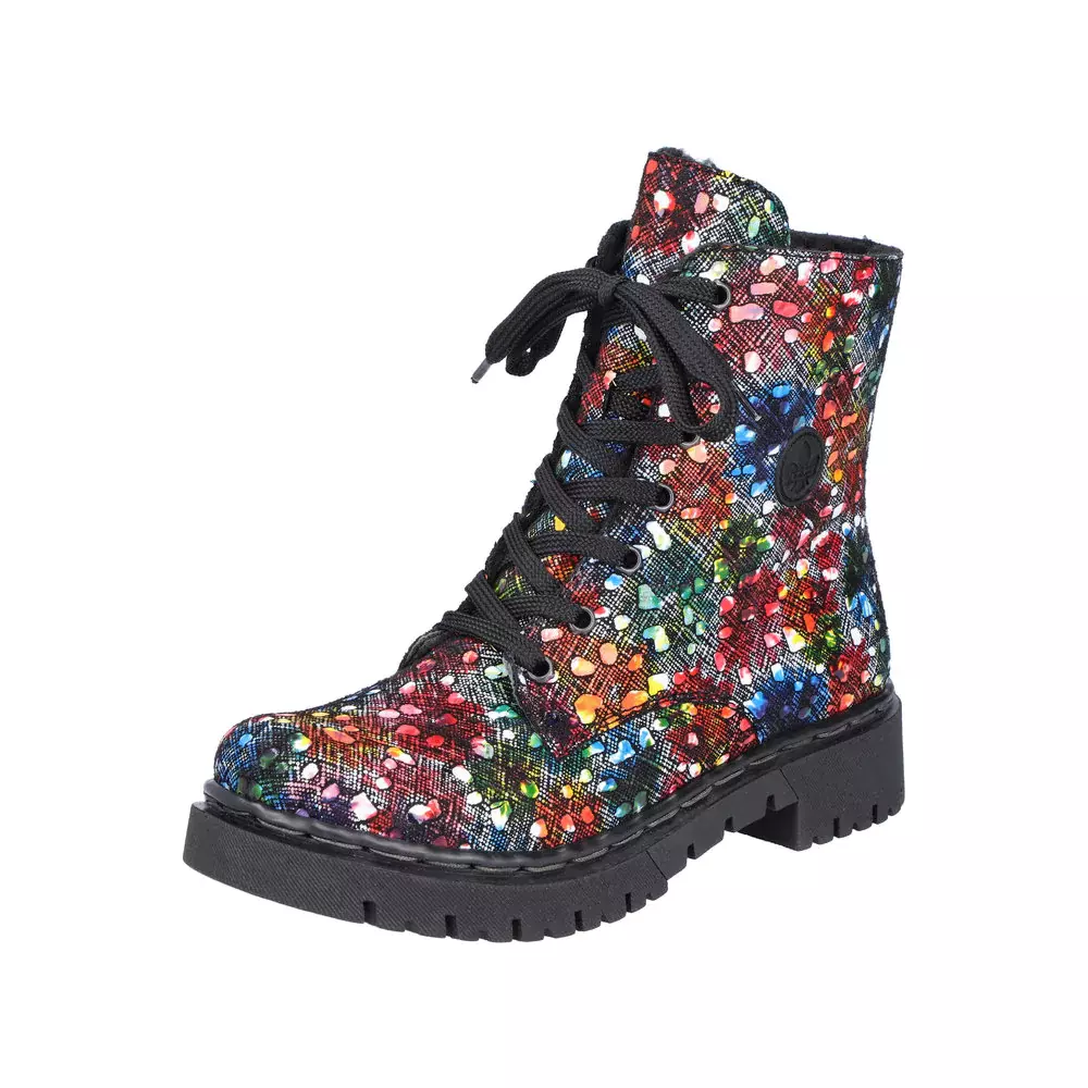 Rieker multi coloured boots sale