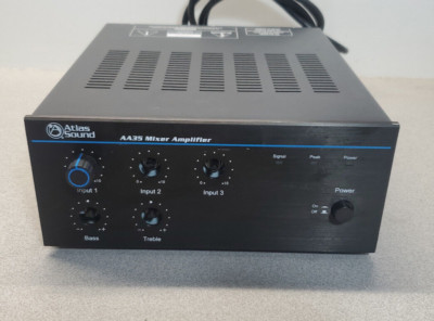 Atlas Sound AA Series AA35 Mixer Amplifier - Missing Knobs