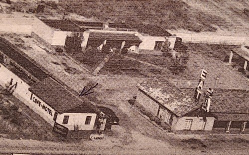1954 Arial View cartolina di ~ Sue's Motel & Apartments, Willcox, Arizona. #-3357 - Foto 7 di 16