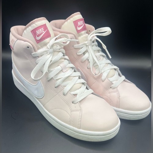 Nike Court Royale 2 Mid Sneakers- Womens, Pink, Size: 10, Pre-Owned - Picture 2 of 9