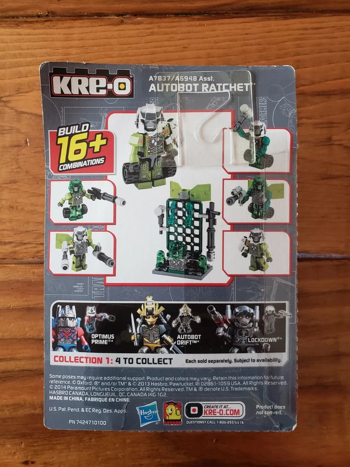 Kre-O Transformers Custom Kreon Collection 2 Trinquete Nuevo Precintado 2014 29 piezas Foto 2 de 4