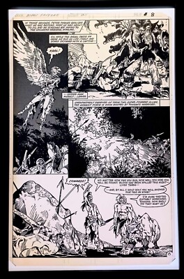 Marvel Fanfare #2 pg. 8 by Michael Golden 11x17 FRAMED Original Art Poster Comic