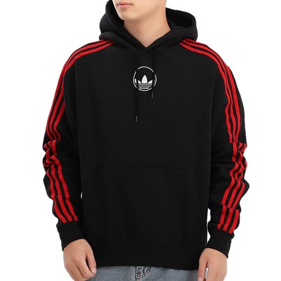 adidas trefoil fleece hoodie